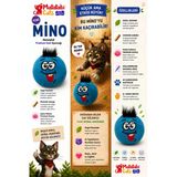 Mino Sesli, Tüylü, Eğlenceli, Kumaş Kedi Oyuncağı Matatabili (Kedi Nanesi/Otu İçermez)