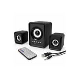 MINO TECH Bluetooth Multimedia Hoparlör Sistemi USB 5V AUX FM TF Kart Kumandalı Bilgisayar TV Ses Sistemi