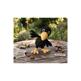 MİNOHOUSE Amigurumi Şirin Karga Çiko Uyku Arkadaşı Organik Oyuncak
