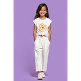 Minojoy Camilla Ekru Kız Çocuk Pantolon - 3 - 4 Yaş