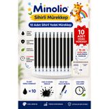 Minolio Sihirli Mürekkep Yedekleri – 10 Adet Kaybolan Mürekkep / Uçan Mürekkep Sihirli Kalem Yedeği