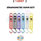 Minopi ( 1 Adet ) Dinamometre Deney Yapım Seti Deney Proje Tasarım İçin Dinomometre Modeli Deney Malzemesi