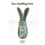 Minopi ( 1 Paket ) İnce , Quiling Seti, Kıvırma Sanatı, Kağıt Katlama, Quilling - 5 mm