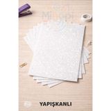 Minopi 10'lu Beyaz Renk 50 x 70 cm Eva Simli Yapışkanlı Model Büyük Boy