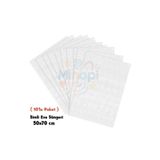 Minopi BeyazRenkli Simli Eva Süngeri 50X70 cm 10'lu Paket 1.5 mm