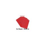 Minopi Kırmızı Renkli Eva Süngeri 20X30 cm 10'lu Paket 1.5 mm