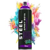 Minopi Mor Sprey Boya 200 ml Hızlı Kuruyan Renkli Profesyonel Ahşap Plastik Demir Metal Cam Porselen