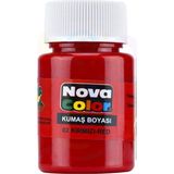 Minopi Nova Color Kumaş Boyası Kırmızı 30 ml Şişe