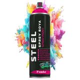Minopi Pembe Sprey Boya 200 ml Hızlı Kuruyan Renkli Profesyonel Ahşap Plastik Demir Metal Cam Porselen