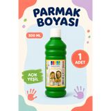 Minopi Südor Açık Yeşil Parmak Boyası 500 ml – Büyük Boy Çocuk Etkinlik Boyası