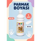 Minopi Südor Beyaz Parmak Boyası 500 ml – Büyük Boy Çocuk Etkinlik Boyası