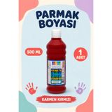 Minopi Südor Karmen Kırmızı Parmak Boyası 500 ml – Büyük Boy Etkinlik Boyası