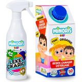 Minoris Baby Organik Antialerjik Bebek Çamaşır Deterjanı 50 Yıkama & ve Baby Organik Leke Çıkarıcı 500ML