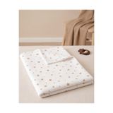 Minory Baby - Tek Kat Müslin Bebek Örtüsü | 75x85 Beyaz 75 x 85