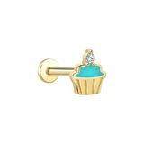 Mint Cup Kek Tragus Piercing