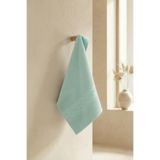 Mint Yeşili Greek El Havlusu - 50x90 Cm, 225 Gr,%100 Pamuk, Spa Ve Otel Havlusu