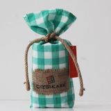 Mint Yeşili Kareli Masa Örtüsü (145 cm / 4 kişilik yuvarlak)