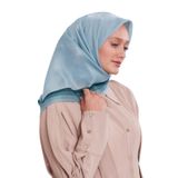 Mint Yeşili Kehribar Eşarp
