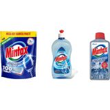 Mintax Bulaşık Tableti 100' Lü + Mintax Bulaşık Makinesi Parlatıcısı 450 ml + Mintax Bulaşık Makinesi Temizleyicisi