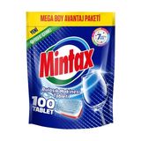 Mintax Bulaşık Tableti 100' Lü + Mintax Bulaşık Makinesi Tuzu 1.5 kg