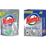 Mintax Ultra Bulaşık Makinesi Tableti 33 Adet + Mintax Kireç Önleyici 500 gr