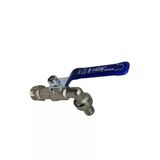 Mintev Küresel Bahçe Sulama Musluğu 1/2" Pirinç