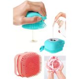 Mintola 1 Adet Banyo Duş Kesesi Sabun Duş Jeli Hazneli Masaj Lif Fırçası Kese