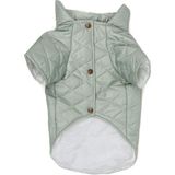 Minty Green Puffer Küçük Irk Köpek Mont - Su Yeşili - XS