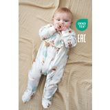 Minuche Bebek Uyku Tulumu ve Oyun Pijaması %100 Pamuk - Tek Parça Önden Fermuarlı Tulum Pijama