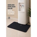 Minuz Su Emici Sebil Önü Matı Halı - Siyah