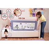 Miny Baby Gri Portatif Katlanabilir Yatak Bariyeri