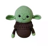 Minyatür Yoda Bebek Amigurumi Organik Oyuncak