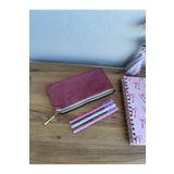 minyaturhayalim Rose renk gold fermuarlı dikdörtgen kalemlik kalem kutusu Astarlıdır Yıkanabilir ölçü 20-10cm
