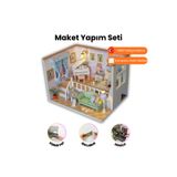 minyaturia Kendin Yap Minyatür Maket Seti, Led Işıklı Hobi Seti | Türkçe Kurulum Kılavuzu, Minyatür Maket Seti