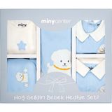 Minycenter Erkek Bebek Hastane Çıkışı - Mavi - 0 - 3 Ay