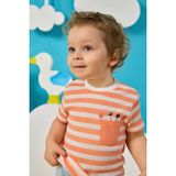 Minycenter Erkek Bebek Tshırt - Çok Renkli - 9 - 12 Ay