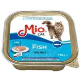 Mio 100 Gr Kedi Yaş Mama, Balıklı x 32 adet