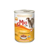Mio 415 Gr Kedi Yaş Mama, Sterilize/Tavşanlı x 24 adet