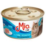 Mio 85 gr Ton Balıklı ve Deniz Balıklı Püre Konserve Kedi Maması