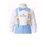 MİO BAMBİNO Winnie The Pooh Konsept Askı Papyon 3 Yaş Özel Gün Doğum Günü Pantolon Askısı