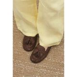 Mio Gusto Hazel Kahverengi Püsküllü Kadın Loafer