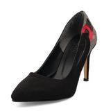 Mio Gusto Siyah Süet Stiletto 39