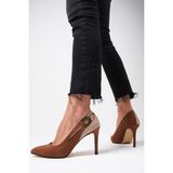 Mio Gusto Taba Süet Stiletto 36