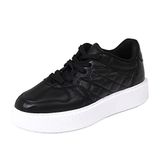 Mio Gusto Theresa Siyah Renk Kadın Günlük Spor Ayakkabı Sneaker 39