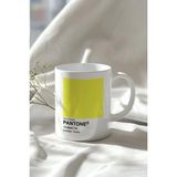 Mio Life Lemon Tonic Desenli 330ML Baskılı Beyaz Seramik Kupa Bardak - 100 Adet