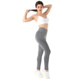 Mio Studio Gym Yüksek Bel Seamless Desenli Tayt ANTRASIT