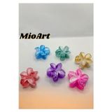 Mioart Aloha Hibiscus Çiçek Lotus Mandal Saç Tokası 6 Adet Özel Renkler