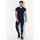 MioFit Erkek Cool Dry Kısa Kollu Dikişsiz Spor Tişört LACİVERT M-L