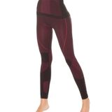 MioFit Fast Dry Yüksek Bel Seamless Spor Tayt SİYAH-PEMBE S-M