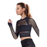 MioFit Kadın Obsidian Uzun Kollu Dikişsiz Spor Tişört